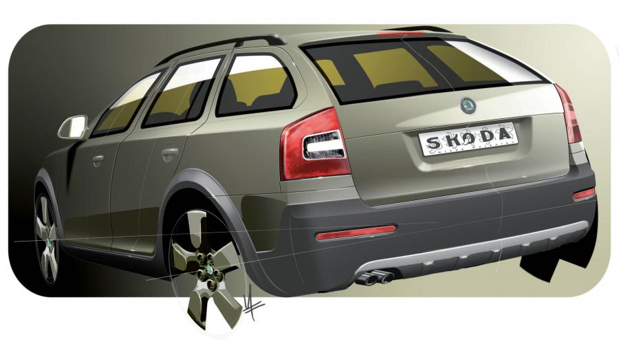  Skoda Octavia Scout 2009 года  (фото 3 из 35)